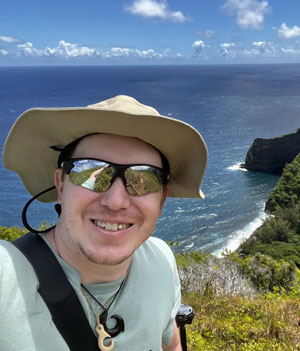 John C. Derrick in Hawaii